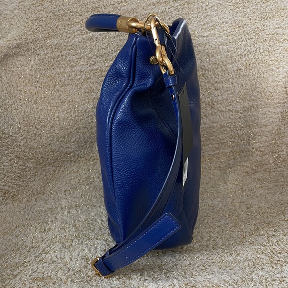 Marc by Marc Jacob’s too hot too handle leather hobo in deep ultraviolet - Picture 2 of 5